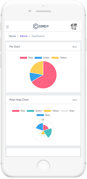 Mobile View for CoreUI Django - Open-Source Django Starter