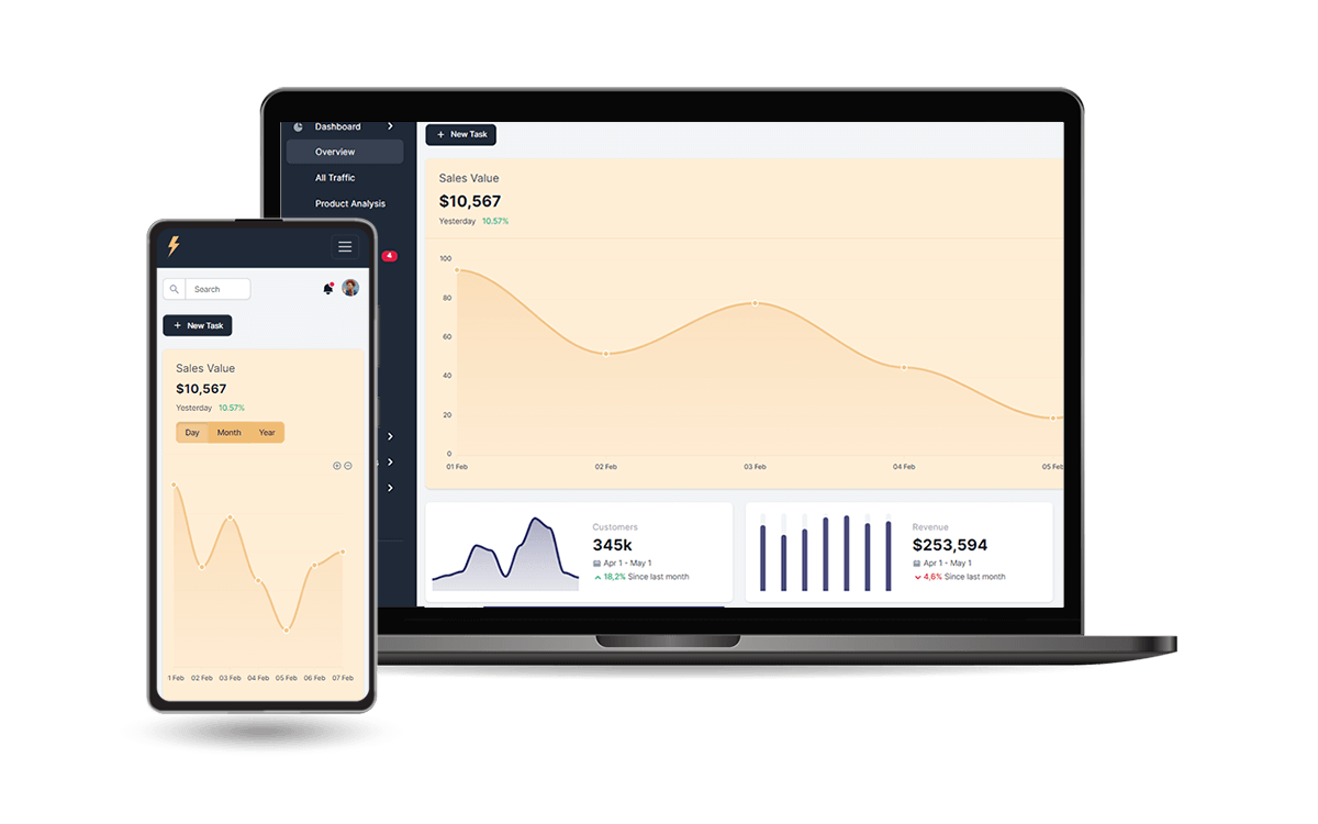 Django Volt Dashboard PRO